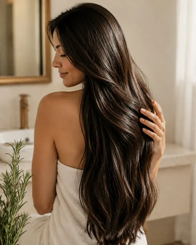 PURC hair growth care routine for healthier-looking fuller hair