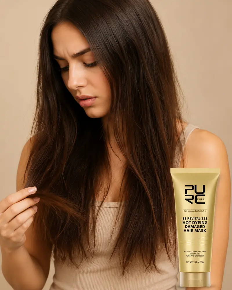 PURC hair care products for damaged hair and repair