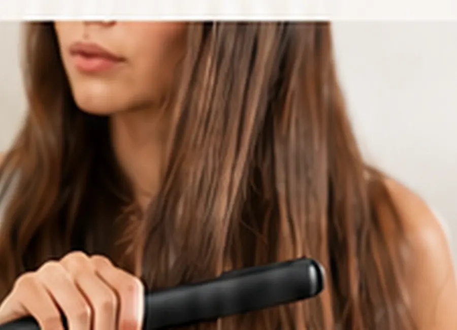 Heat-stressed damaged hair after frequent styling