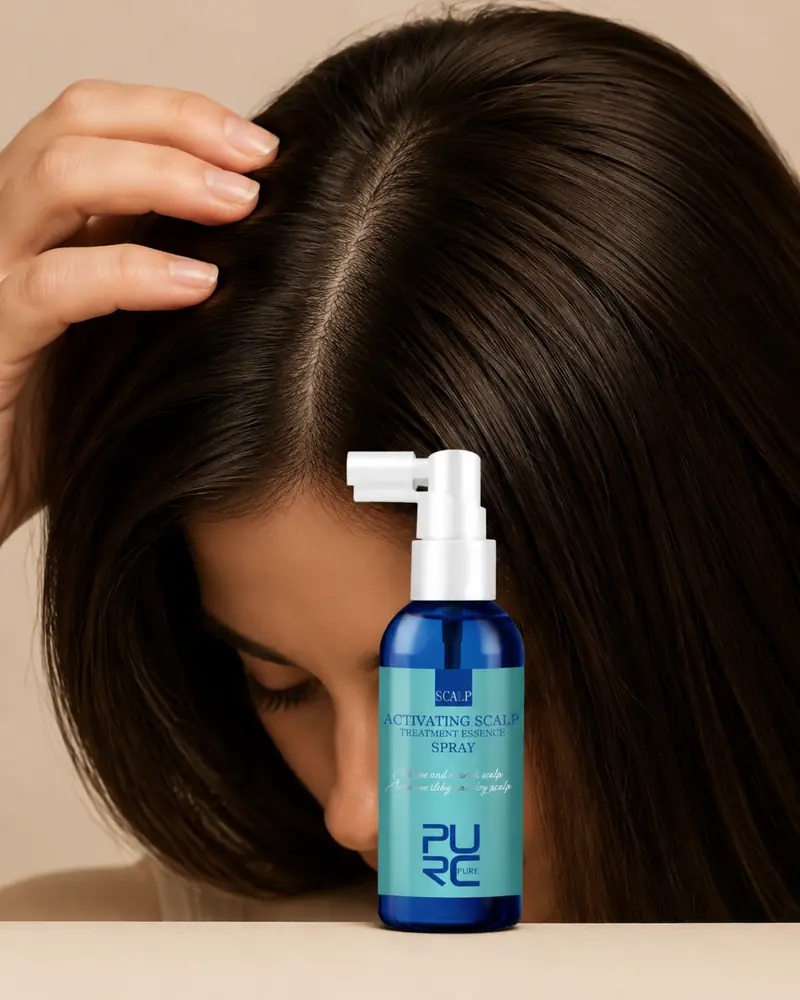 PURC hair care products for scalp care