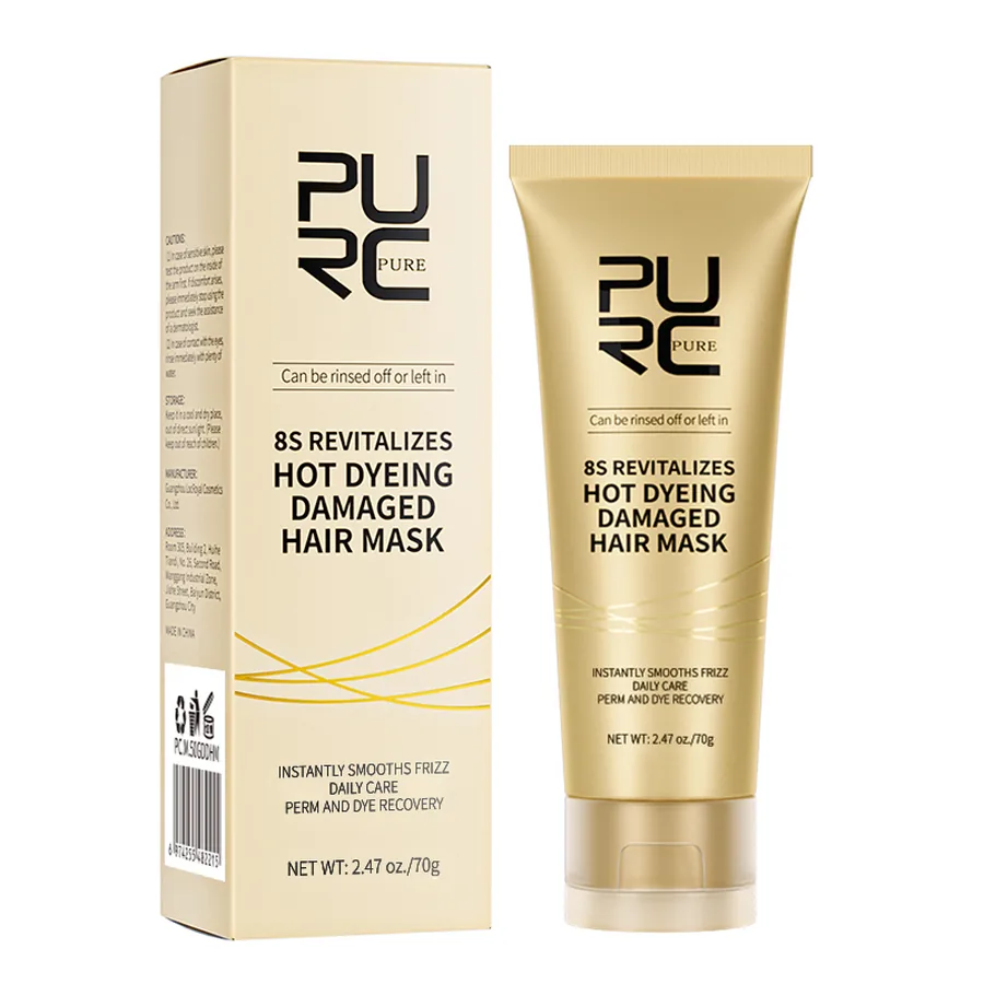 PURC 8 Seconds Revitalizing Hair Mask for color-treated hair