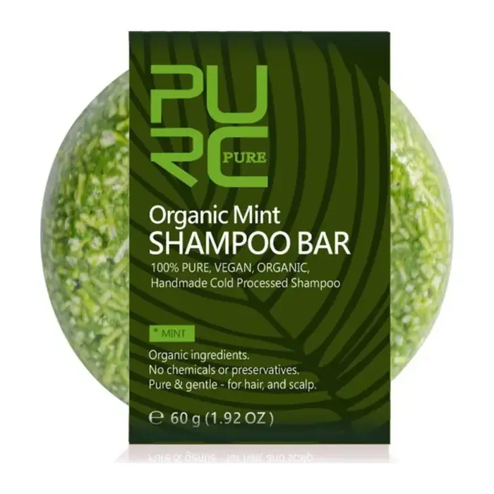 PURC Organic Mint Shampoo Bar 60 g