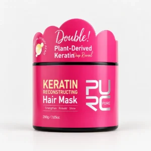 PURC Keratin Reconstructing Hair Mask for damaged dry and frizzy hair