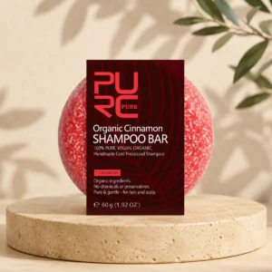 PURC Organic Cinnamon Shampoo Bar 60g