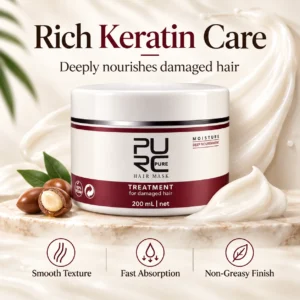 PURC Keratin Hair Mask rich keratin care for damaged and dry hair