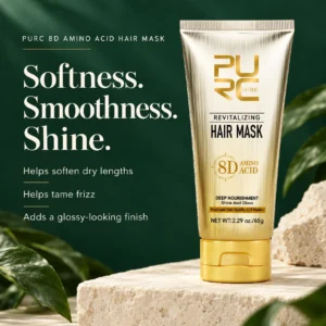 PURC 8D Amino Acid Hair Mask with benefits for softer, smoother and shinier-looking hair