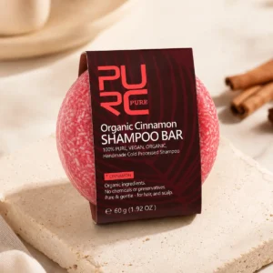 PURC Cinnamon shampoo bar premium product view