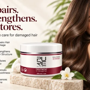 PURC Keratin Treatment Hair Mask helps repair strengthen smooth and add shine