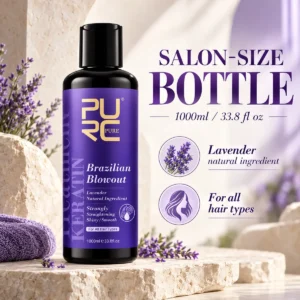 PURC Brazilian Blowout Lavender Keratin Treatment salon size 1000ml